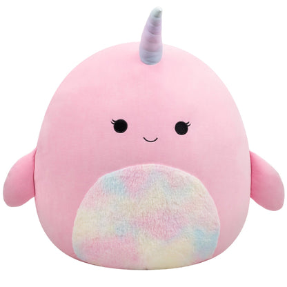 Squishmallows - Squishmallows 20" Esme the Pink Narwhal | Jazwares