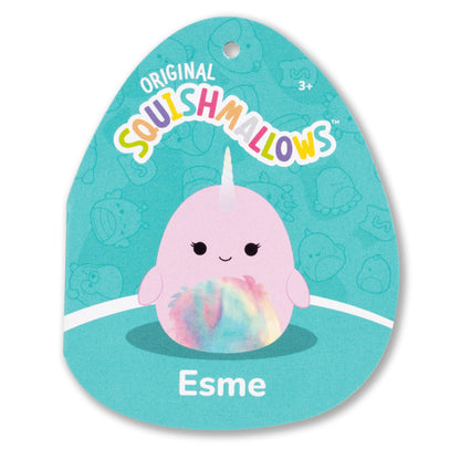 Squishmallows - Squishmallows 20" Esme the Pink Narwhal | Jazwares