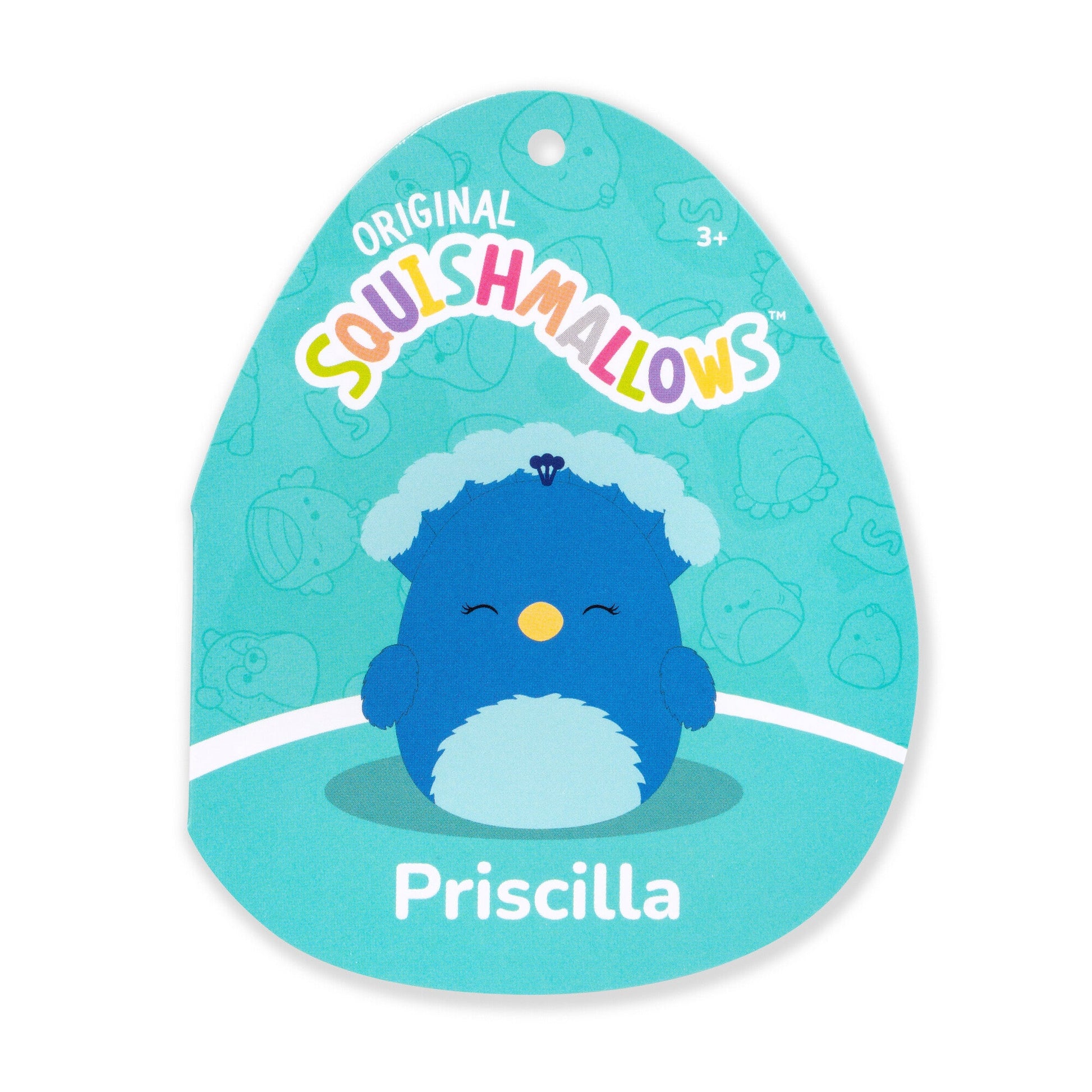 Squishmallows - Squishmallows 16" Priscilla the Blue Peacock | Jazwares