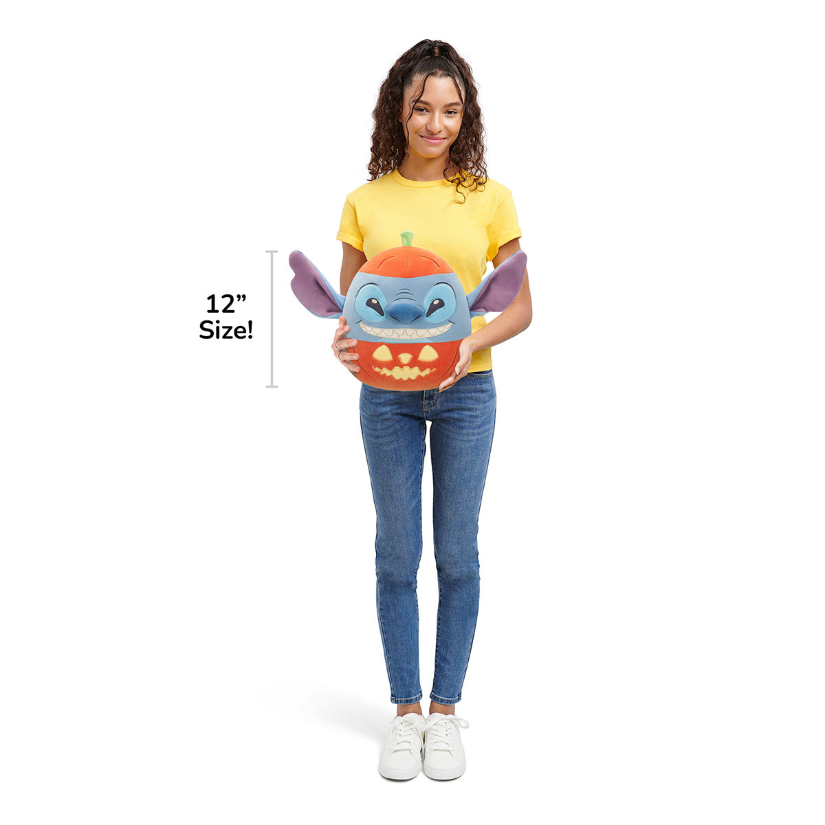 Squishmallows - Squishmallows Disney 12" Stitch in Pumpkin | Jazwares