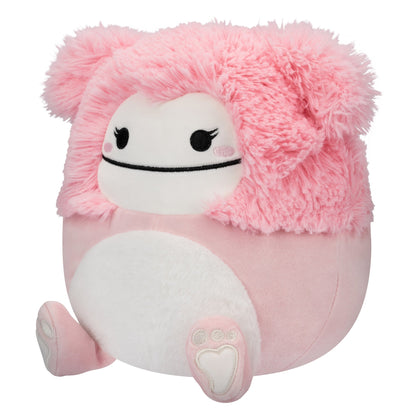 Squishmallows - Squishmallows 8" Brina the Pink Bigfoot with Fuzzy Belly | Jazwares