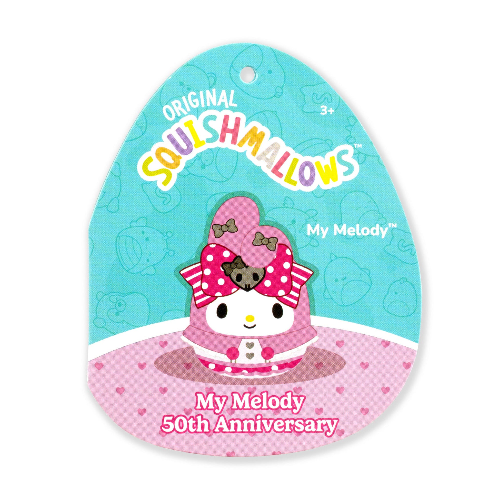 Squishmallows - Hello Kitty and Friends 8" 50th Anniversary My Melody | Jazwares