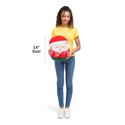 Squishmallows - Squishmallows 14" Nick the Santa Claus in Red Hawaiian Shirt | Jazwares