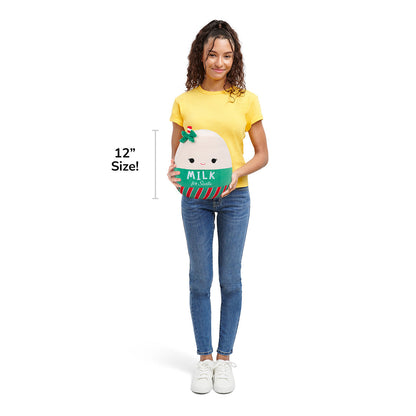 Squishmallows - Squishmallows 12" Hedda the Milk for Santa | Jazwares