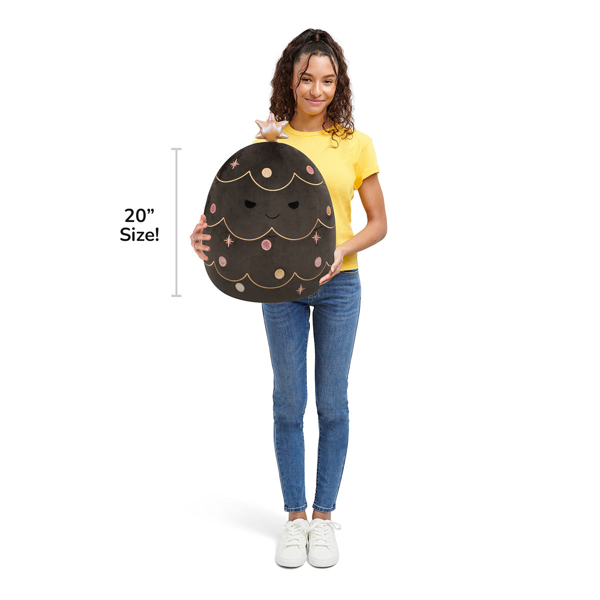 Squishmallows - Squishmallows 20" Ulysses the Black Christmas Tree | Jazwares