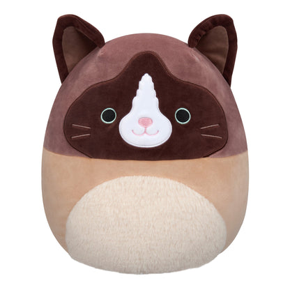 Squishmallows - Squishmallows 16" Woodward the Brown and Tan Snowshoe Cat | Jazwares