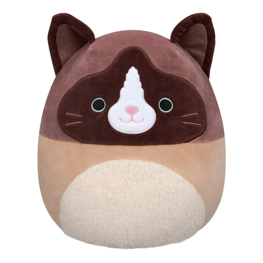 Squishmallows - Squishmallows 16" Woodward the Brown and Tan Snowshoe Cat | Jazwares