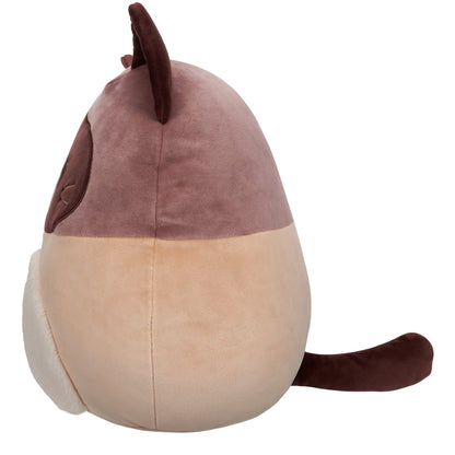 Squishmallows - Squishmallows 16" Woodward the Brown and Tan Snowshoe Cat | Jazwares