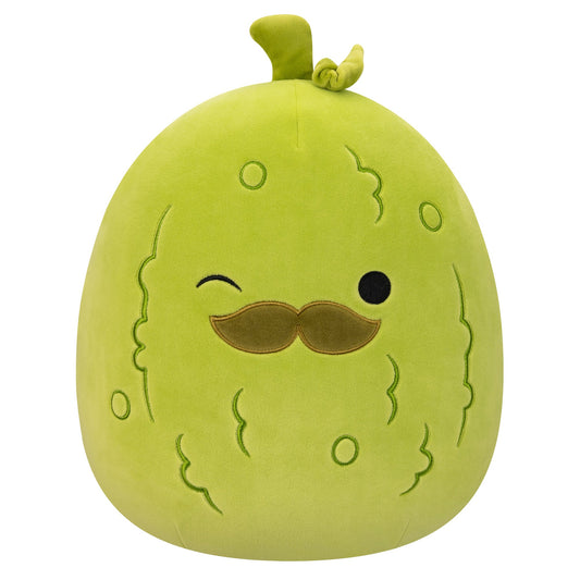 Squishmallows - Squishmallows 12" Charles Pickle with Mustache | Jazwares