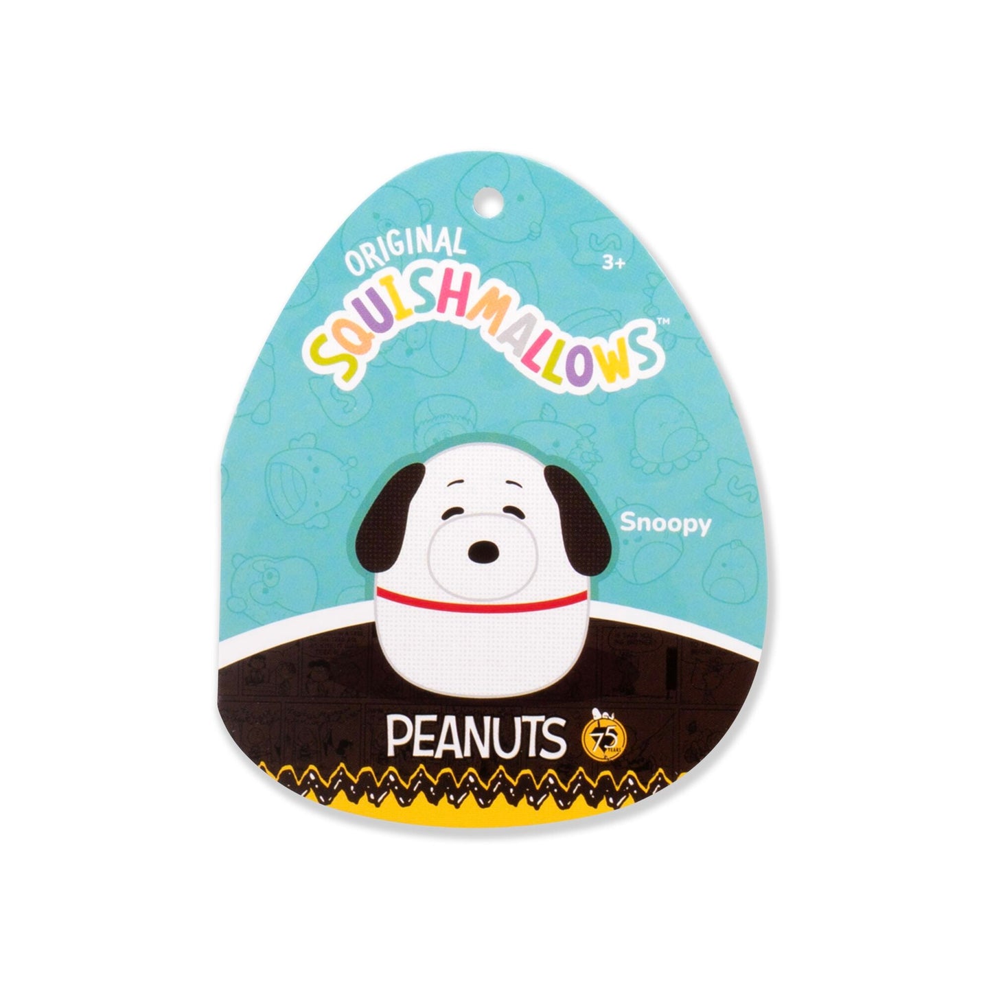 Squishmallows - Squishmallows Peanuts 75th Anniversary 8" Comic Style Snoopy | Jazwares