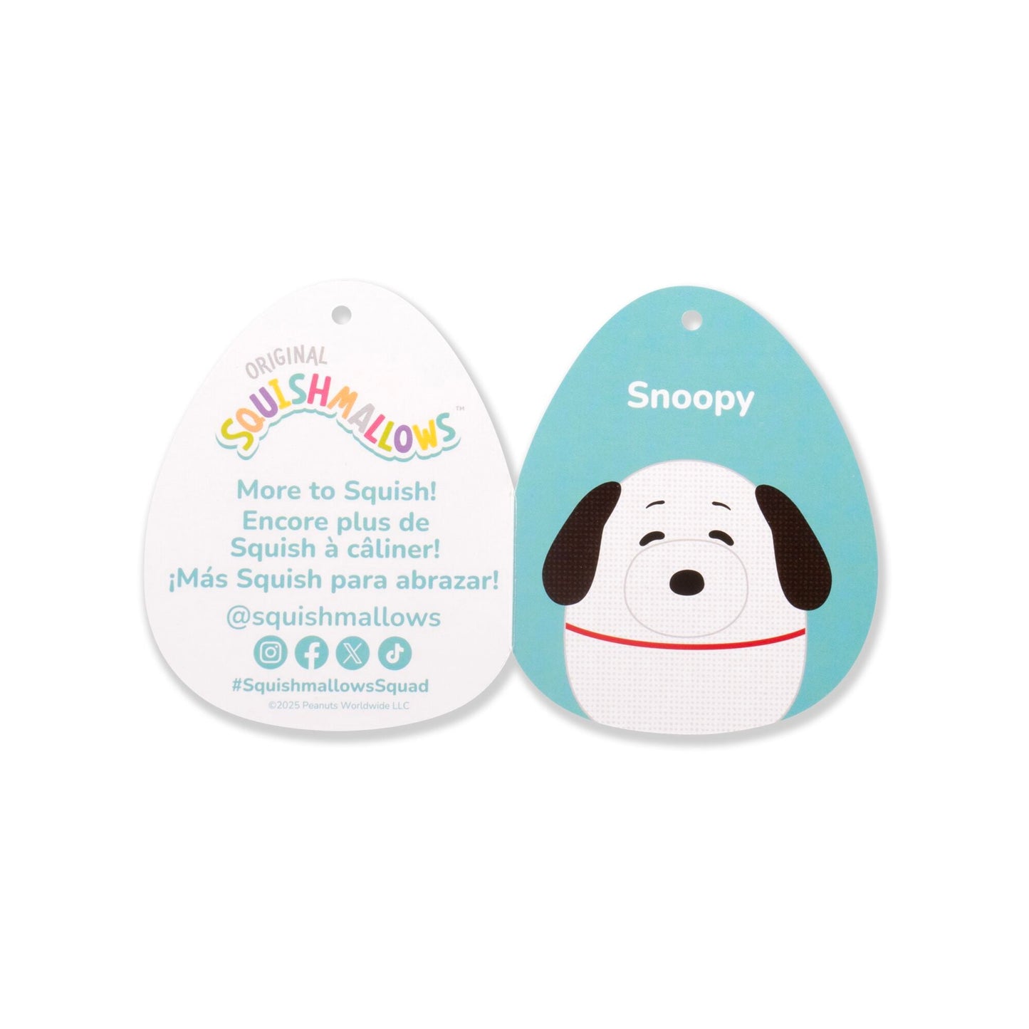 Squishmallows - Squishmallows Peanuts 75th Anniversary 8" Comic Style Snoopy | Jazwares