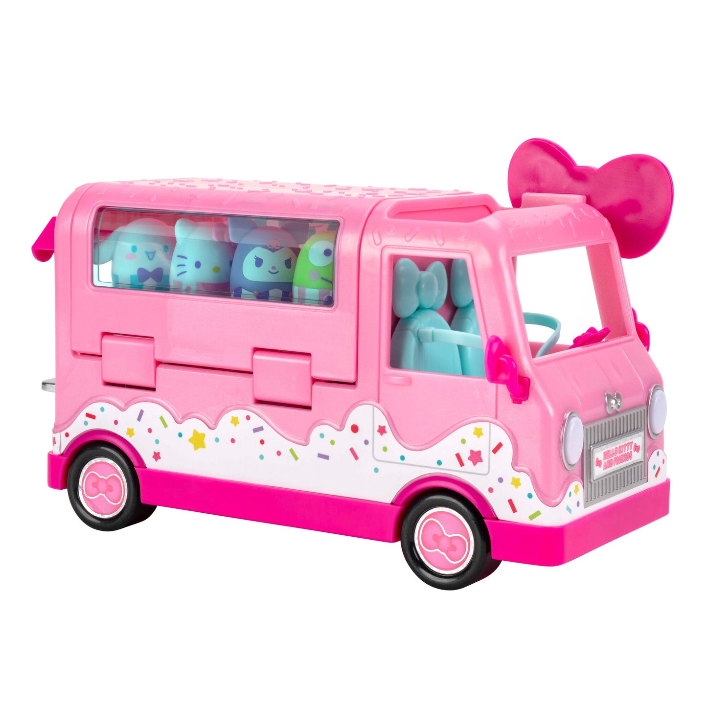 Squishmallows - Squish-a-longs Hello Kitty Cafe Truck Playset | Jazwares