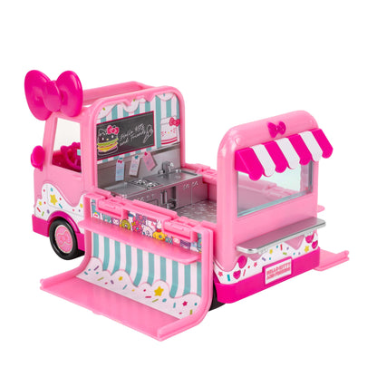 Squishmallows - Squish-a-longs Hello Kitty Cafe Truck Playset | Jazwares