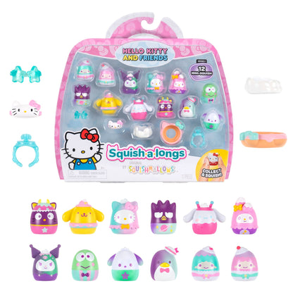 Squishmallows - Squish-a-longs Hello Kitty and Friends Dreamland 12-Pack | Jazwares