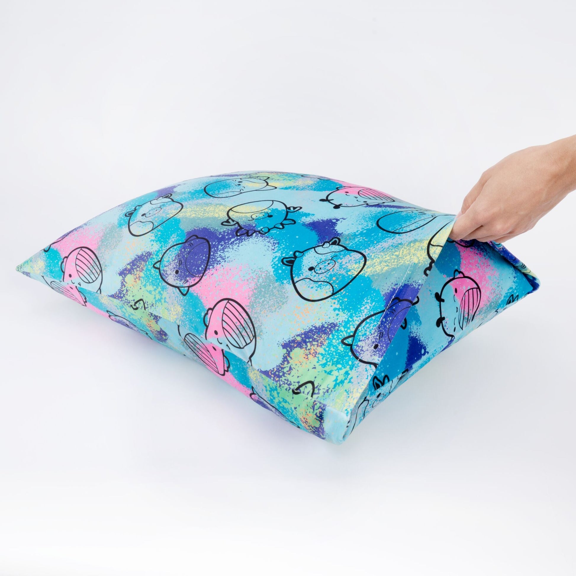 Squishmallows - "'Mallow Nights" Blue SquishPillow Pillowcase (Standard)