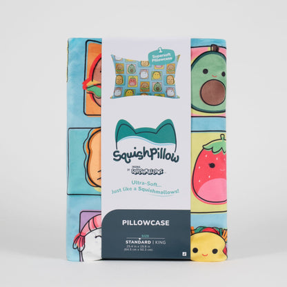 Squishmallows - SquishPillow Pillow Case Total Foodies | Jazwares