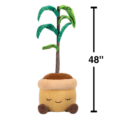 Squishmallows - Greenhouse by Russ 4 Feet Tall Fiddle Tree Plush | Jazwares