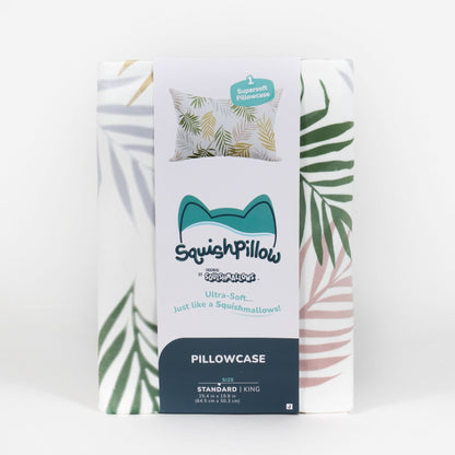 Squishmallows - "Palm Fronds" Light SquishPillow Pillowcase (Standard)