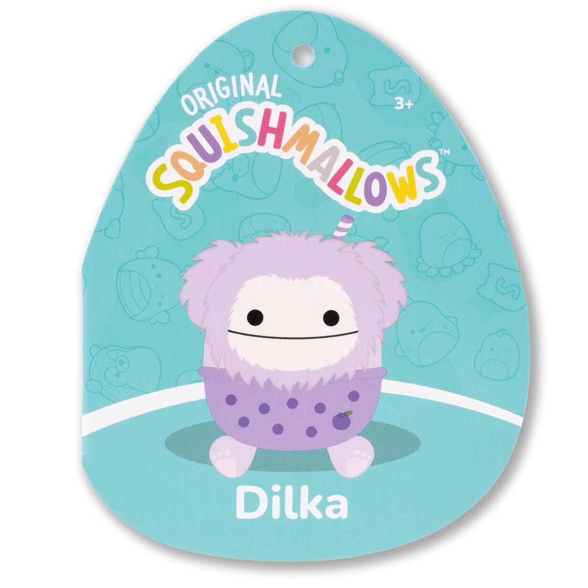 Squishmallows - Squishmallows 8" Dilka the Lavender Boba Bigfoot | Jazwares