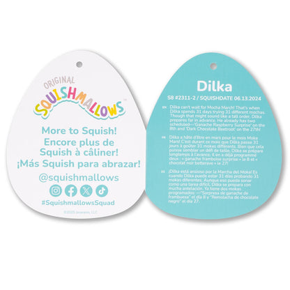 Squishmallows - Squishmallows 8" Dilka the Lavender Boba Bigfoot | Jazwares