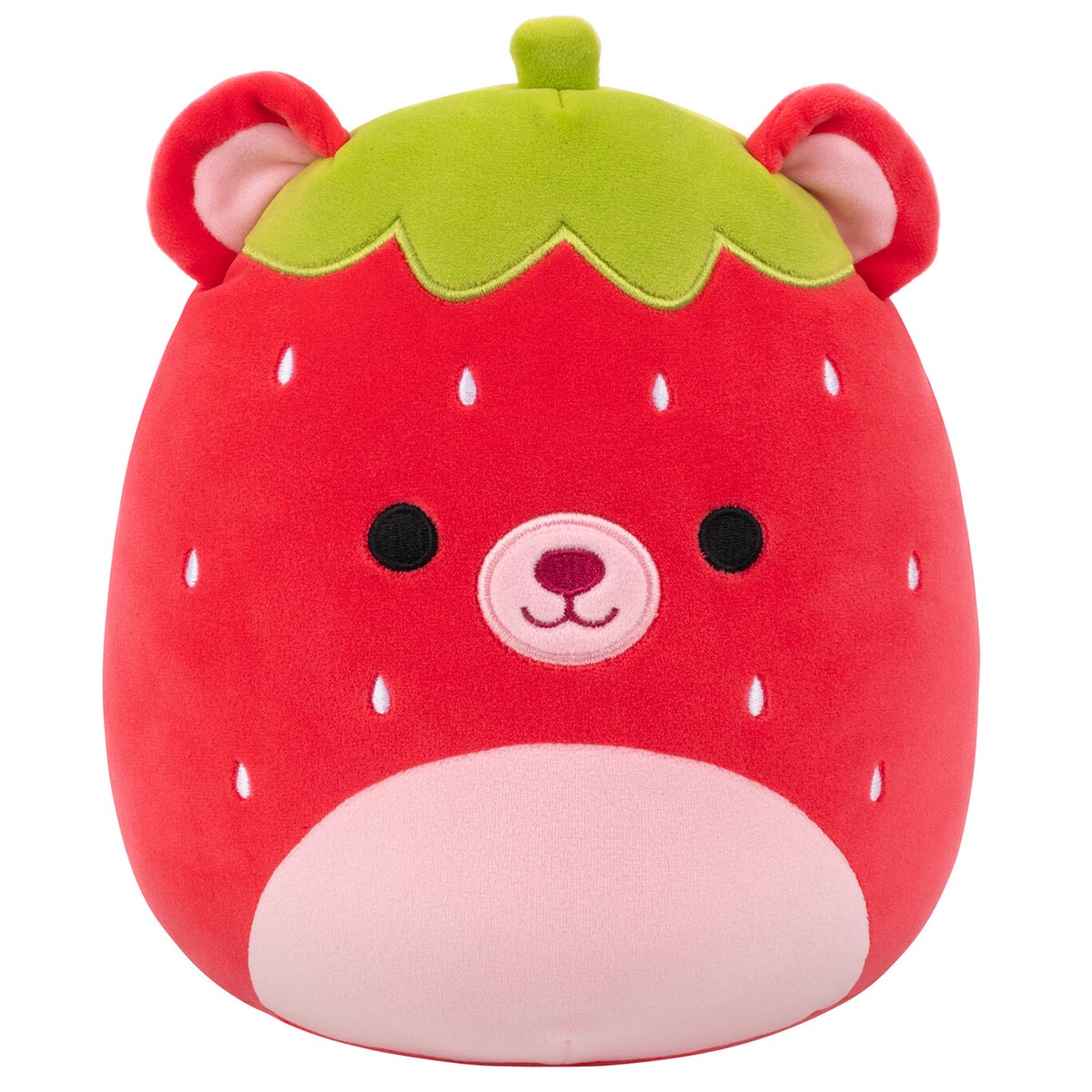 Squishmallows - Squishmallows 8" Romeo the Red Strawberry Bear | Jazwares
