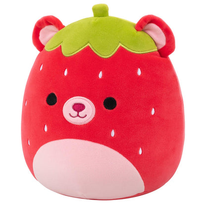 Squishmallows - Squishmallows 8" Romeo the Red Strawberry Bear | Jazwares