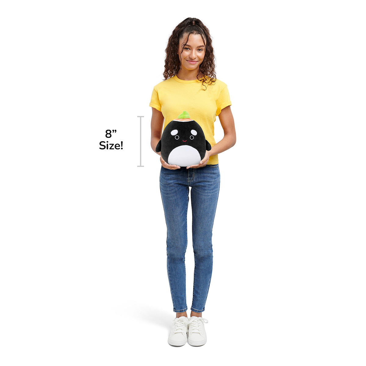 Squishmallows - Squishmallows 8" Kai the Sushi Orca Whale | Jazwares