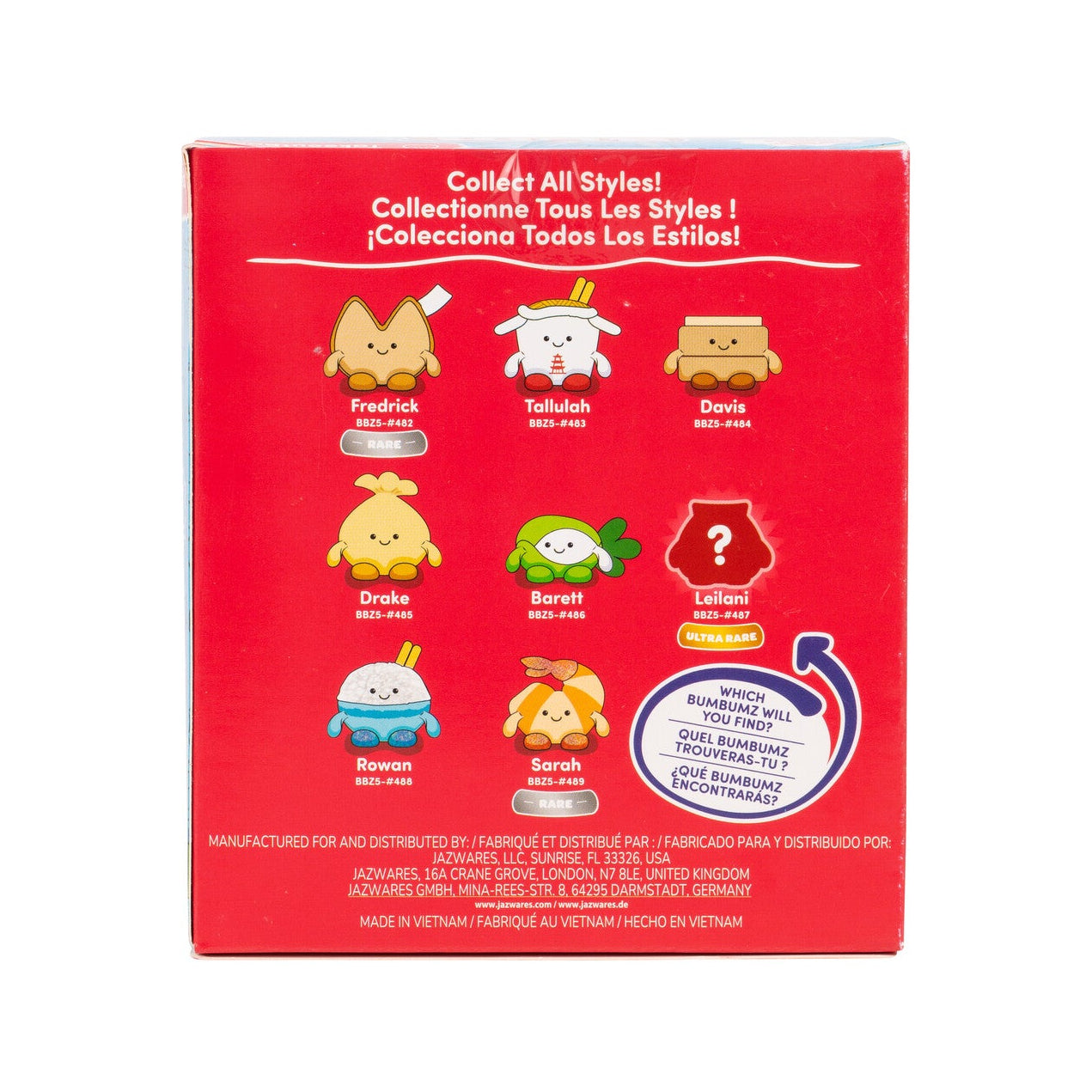 Squishmallows - BumBumz 4.5" TakeoutBumz Blindbox | Jazwares