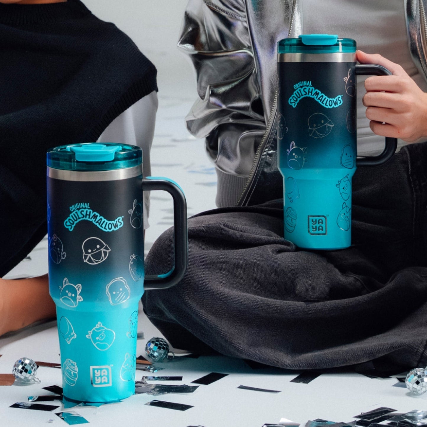 Squishmallows - Squishmallows Bling Tumbler with Straw