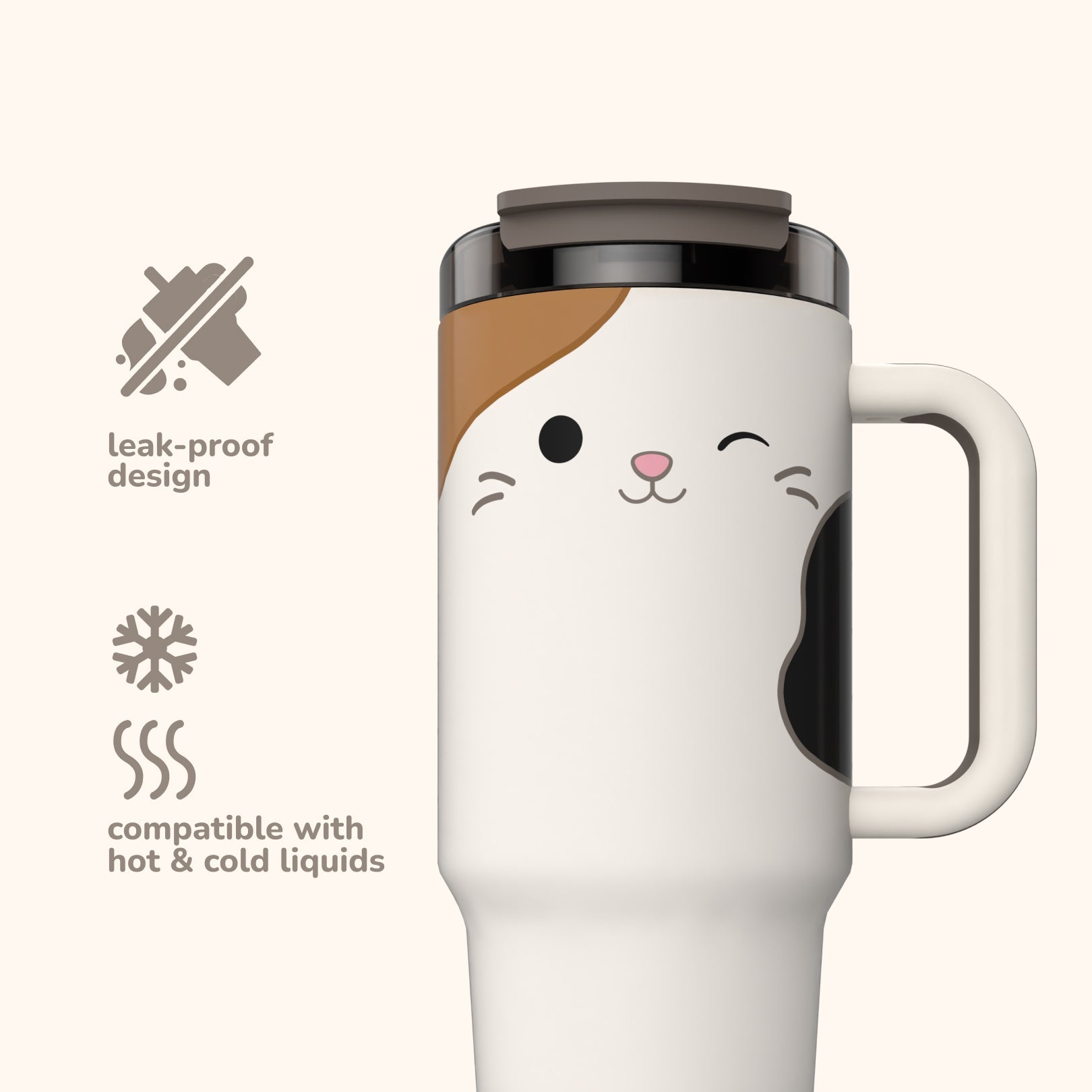 Squishmallows - Squishmallows Cam Tumbler with Straw