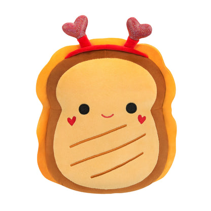 Squishmallows - Squishmallows 8" Lil Gouda the Grilled Cheese with Heart Headband | Jazwares