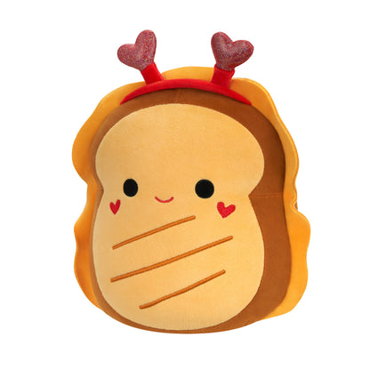 Squishmallows - Squishmallows 8" Lil Gouda the Grilled Cheese with Heart Headband | Jazwares