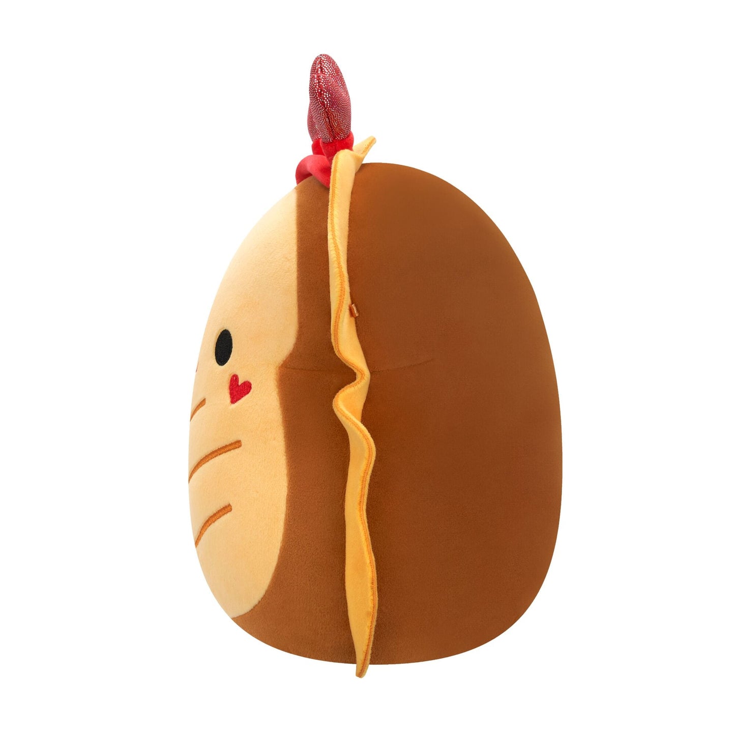 Squishmallows - Squishmallows 8" Lil Gouda the Grilled Cheese with Heart Headband | Jazwares