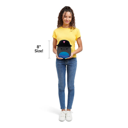 Squishmallows - Squishmallows 8" Yoko the Charcoal Grey Octopus with Bucket Hat | Jazwares