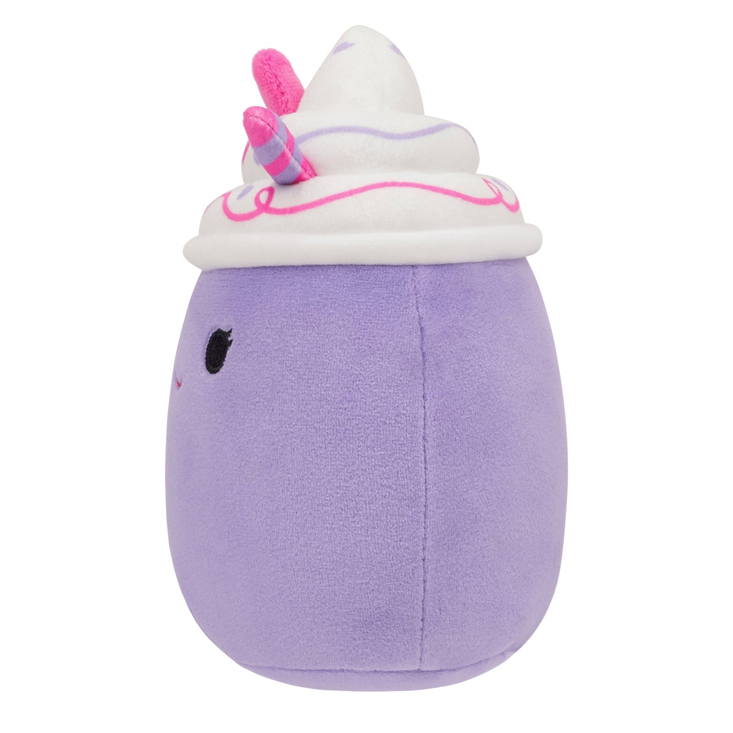 Squishmallows - Squishmallows 5" Cheksa the Purple Valentine's Day Drink | Jazwares
