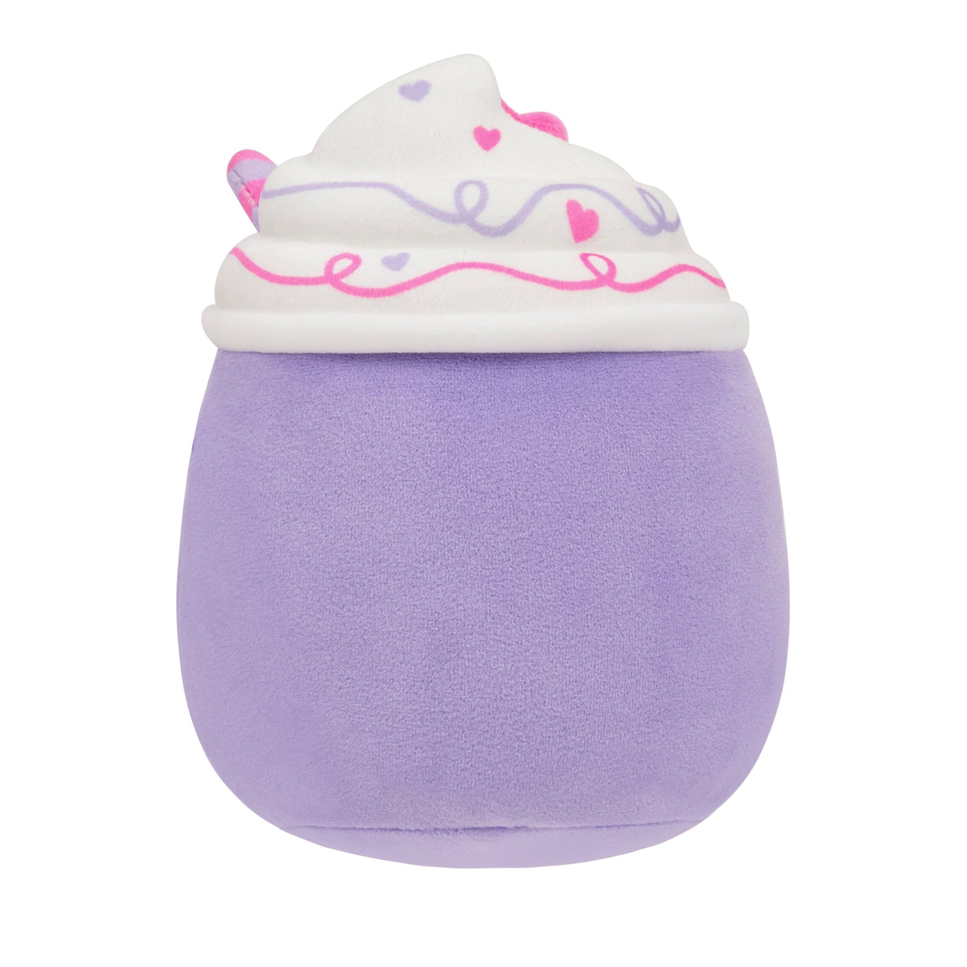 Squishmallows - Squishmallows 5" Cheksa the Purple Valentine's Day Drink | Jazwares