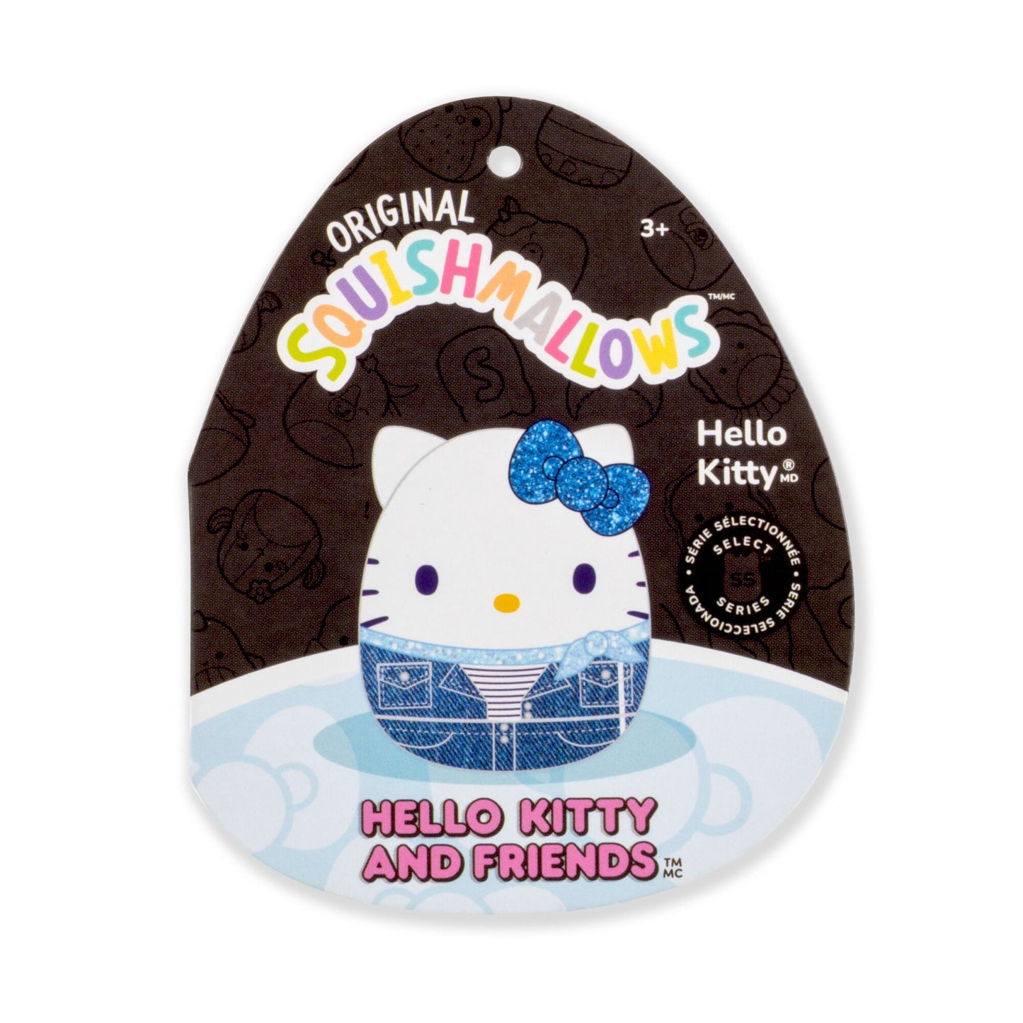 Squishmallows - Squishmallows 12" Denim Hello Kitty | Jazwares