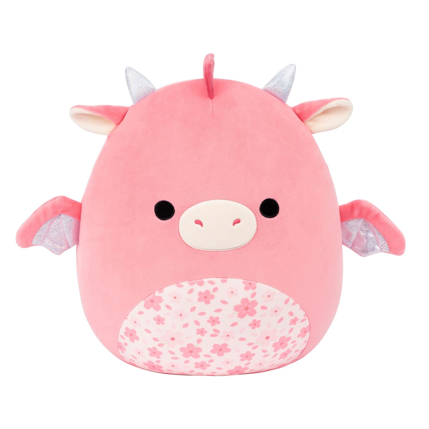 Squishmallows - Squishmallows 14" Aegi the Pink Dragon with Sakura Print Belly | Jazwares