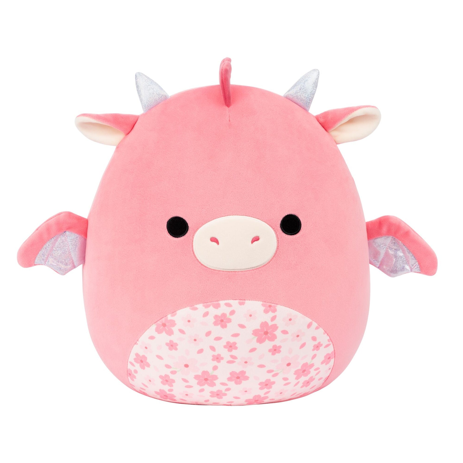 Squishmallows - Squishmallows 14" Aegi the Pink Dragon with Sakura Print Belly | Jazwares