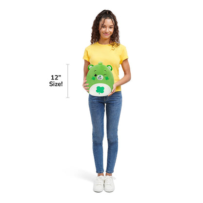 Squishmallows - Squishmallows Care Bears 12" Good Luck Bear | Jazwares