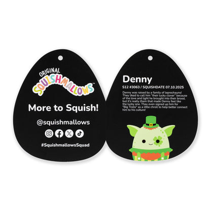 Squishmallows - Squishmallows 12" Select Series Denny the St. Patty's Day Troll | Jazwares