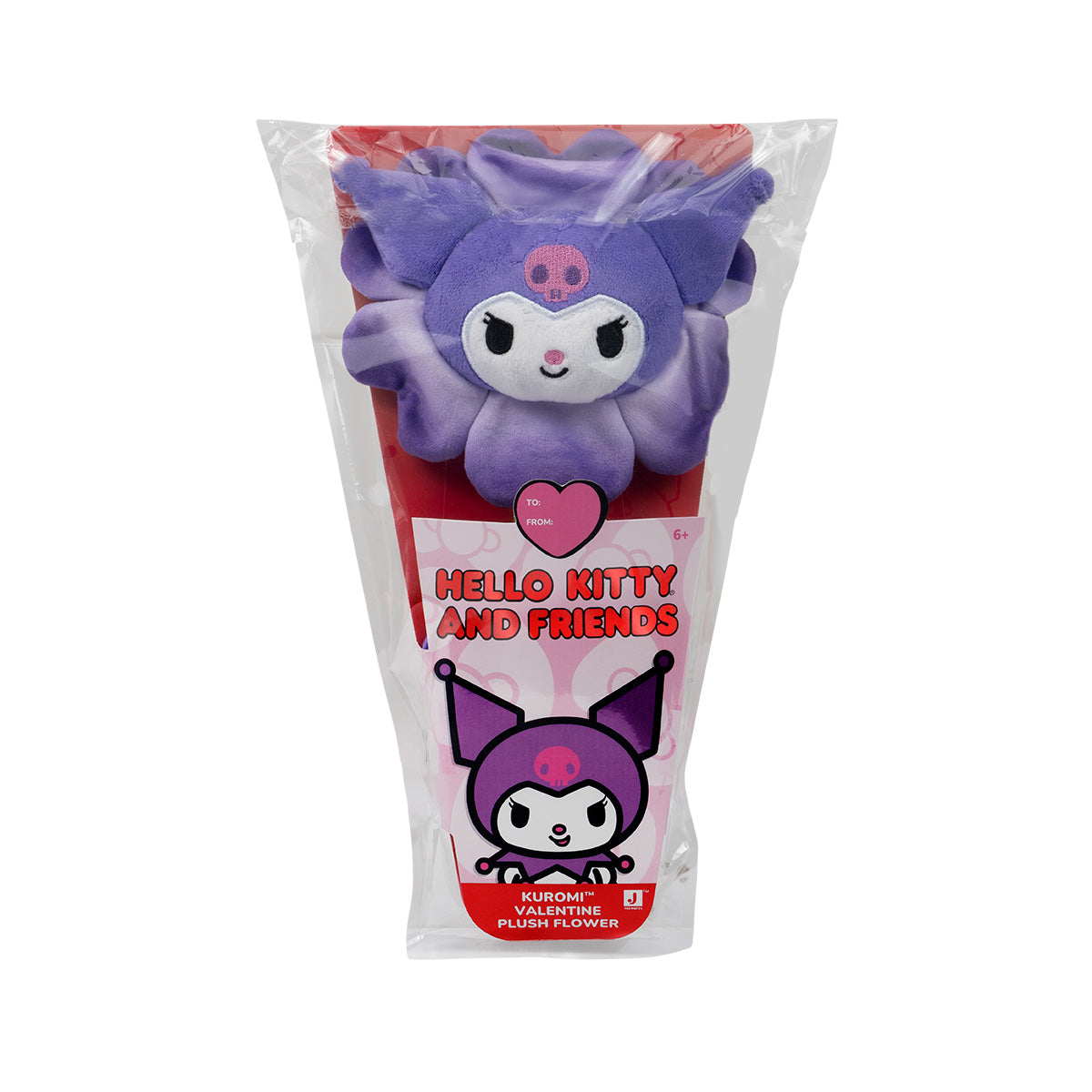 Squishmallows - Hello Kitty and Friends 14" Plush Flower 2-Pack - My Melody & Kuromi | Jazwares