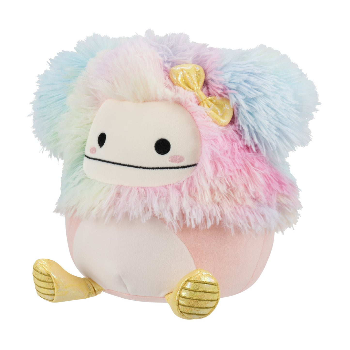 Squishmallows - Squishmallows Diane the Peach Bigfoot with Yellow Rain Boots | Jazwares