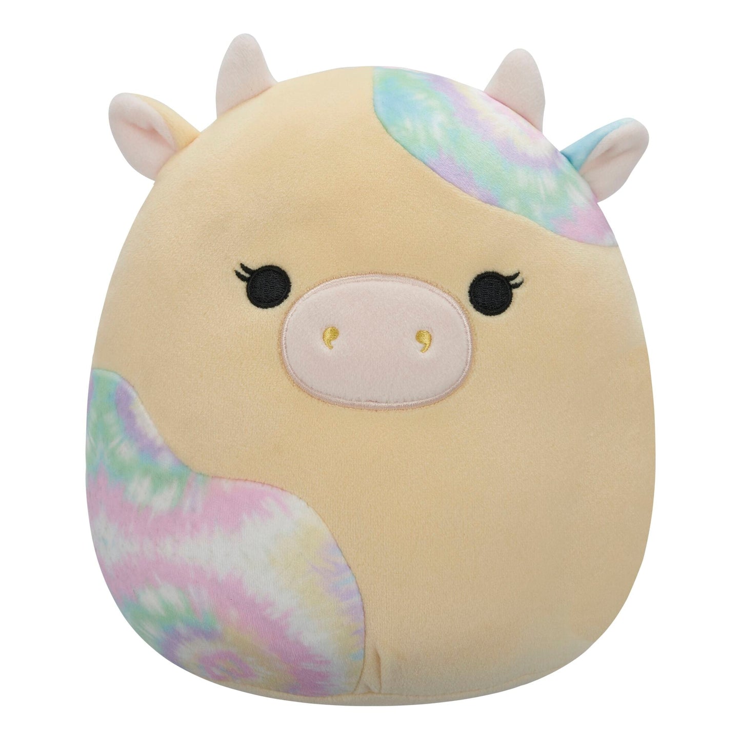 Squishmallows - Squishmallows 12" Rina the Yellow Cow with Tie Dye Spots | Jazwares