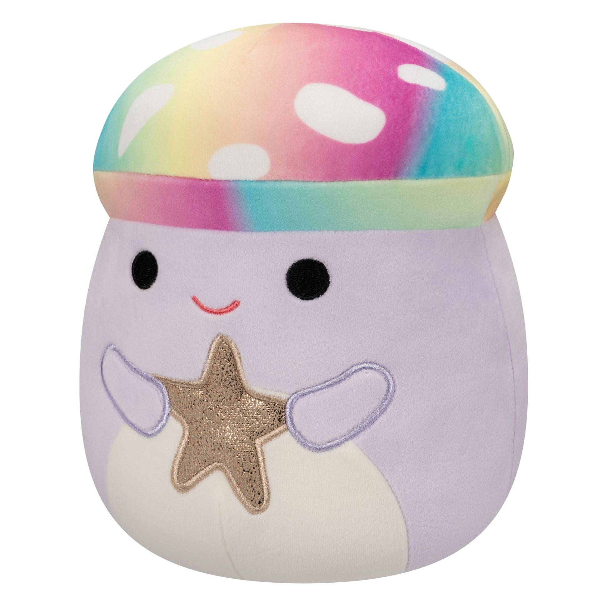 Squishmallows - Squishmallows 8" Mahdi the Tie-Dye Mushroom Holding Star | Jazwares