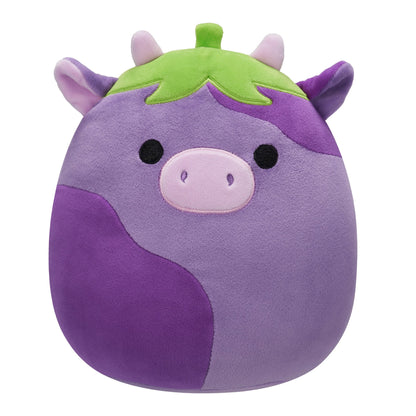 Squishmallows - Squishmallows 8" Frederick the Eggplant Cow | Jazwares