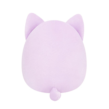 Squishmallows - Squishmallows 8" Mak the Lavender Cat Wrapped with Flower Stems | Jazwares