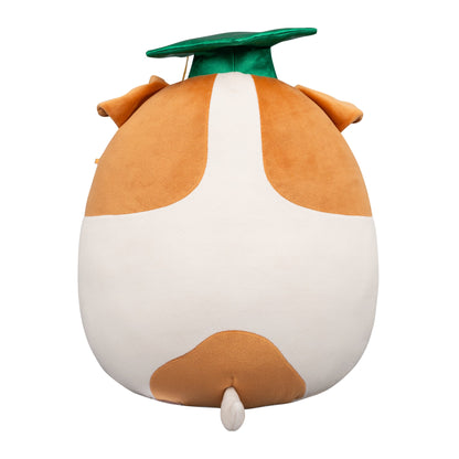 Squishmallows - Squishmallows 12" Brenden the Jack Russell Terrier with Green Graduation | Jazwares