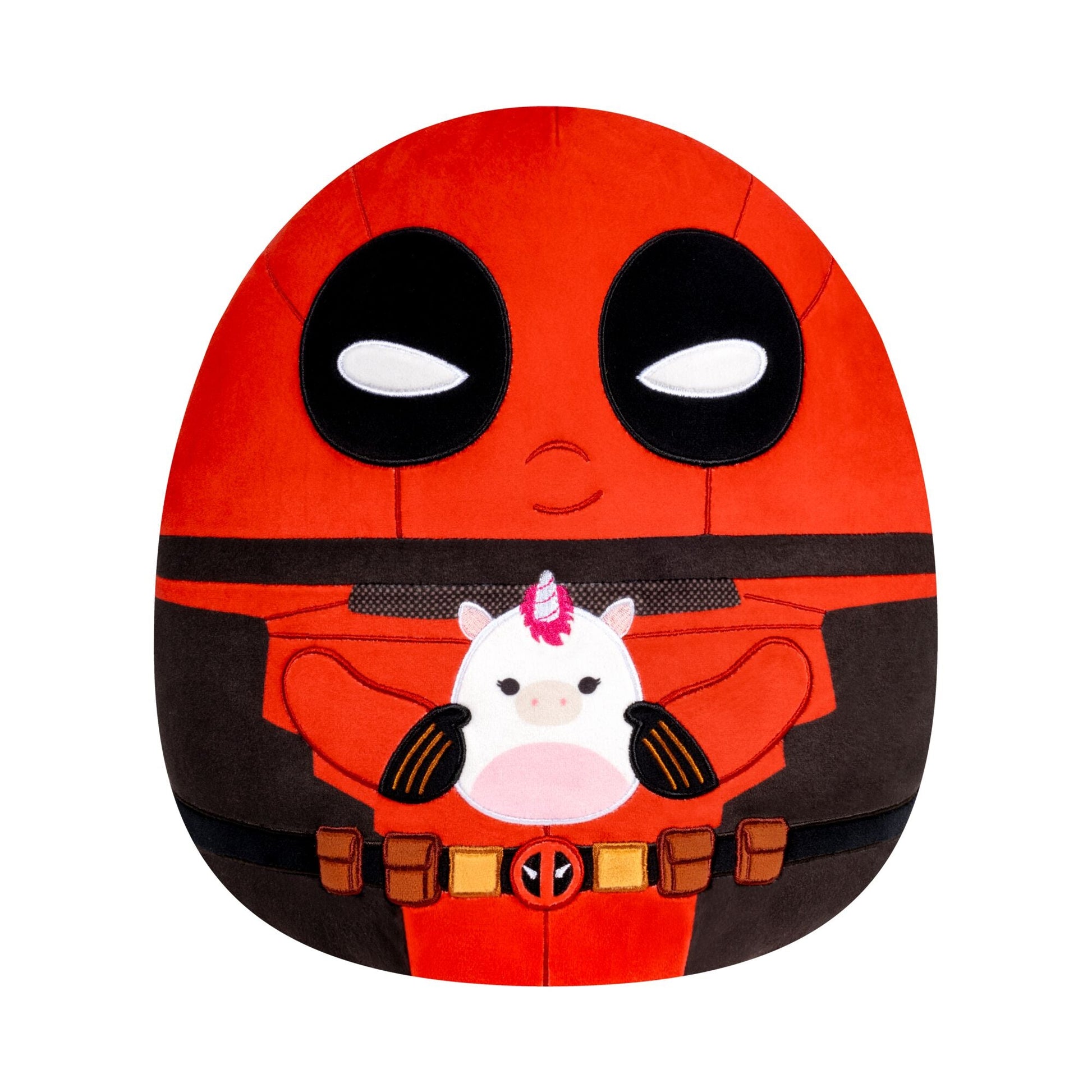Squishmallows - Squishmallows 12" Deadpool Holding Unicorn | Jazwares