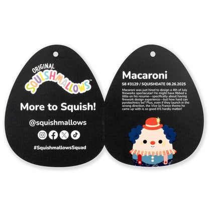 Squishmallows - Squishmallows 8" Select Series Macaroni the Firework Clown | Jazwares
